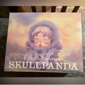 POP MART SKULLPANDA L’impressionnisme Series Plush Doll    FULL CASE